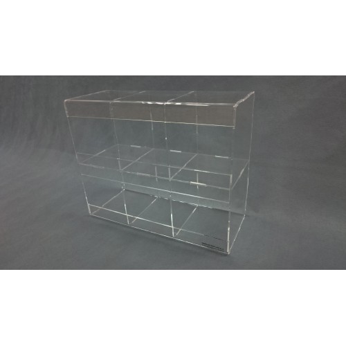 Espositore in plexiglass 6 tasche